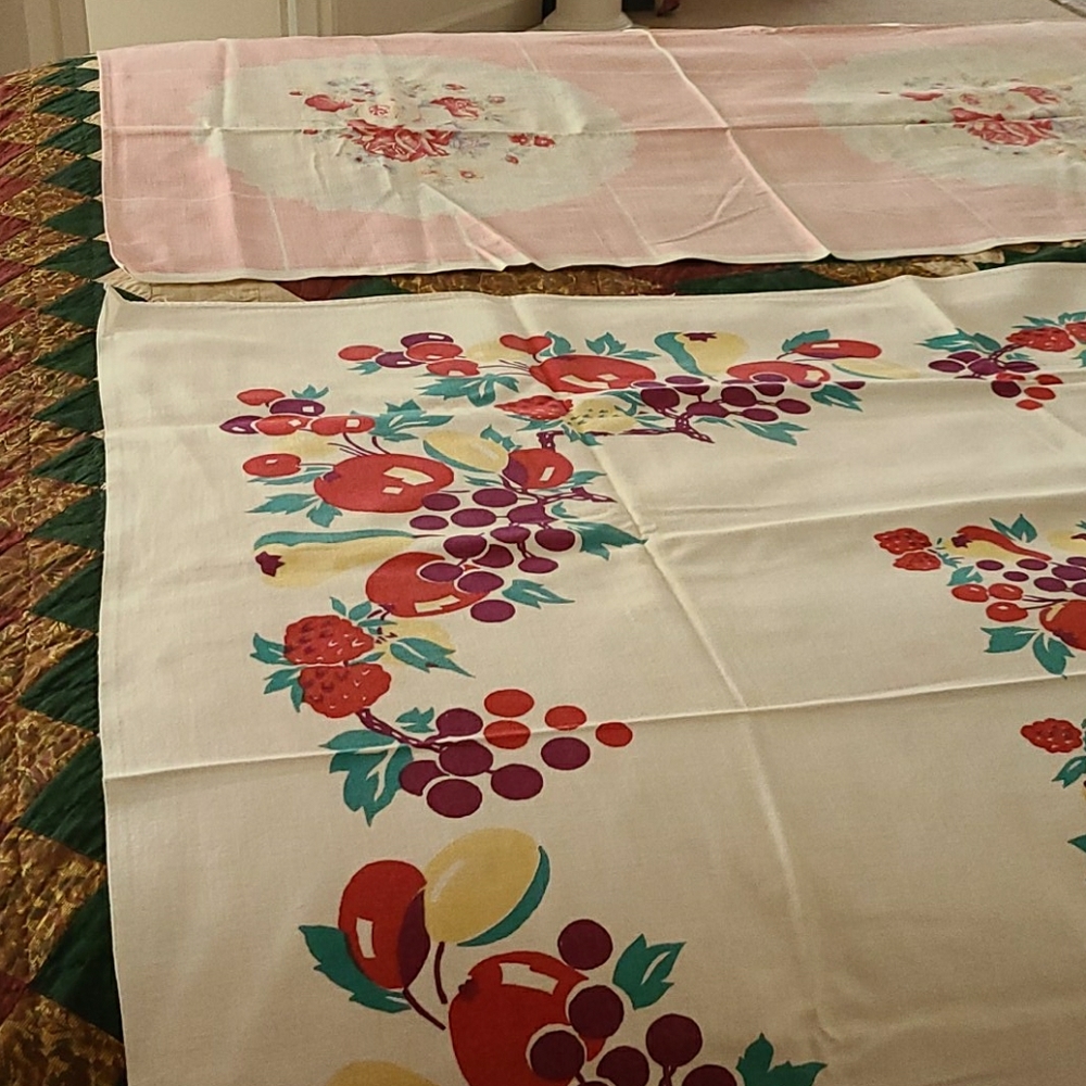 Vintage tablecloths
